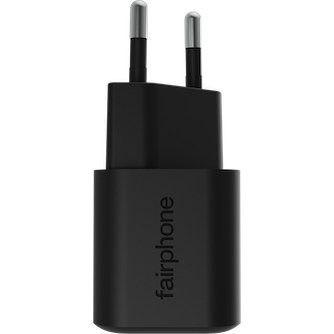 Fairphone ACCHAR-303-WW1 chargeur d'appareils mobiles Universel Noir Secteur Charge rapide Auto