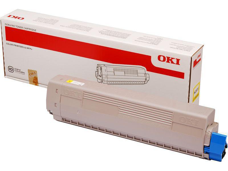 OKI Toner 45862814 Yellow Toner