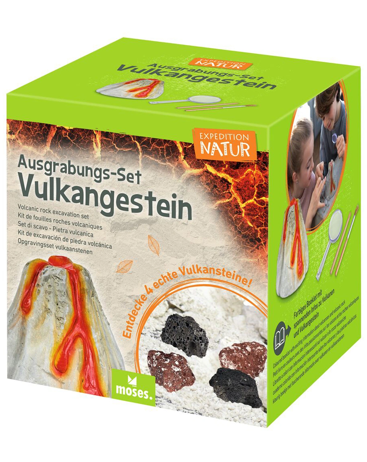 Ausgrabungsset EXPEDITION NATUR - VULKANGESTEIN