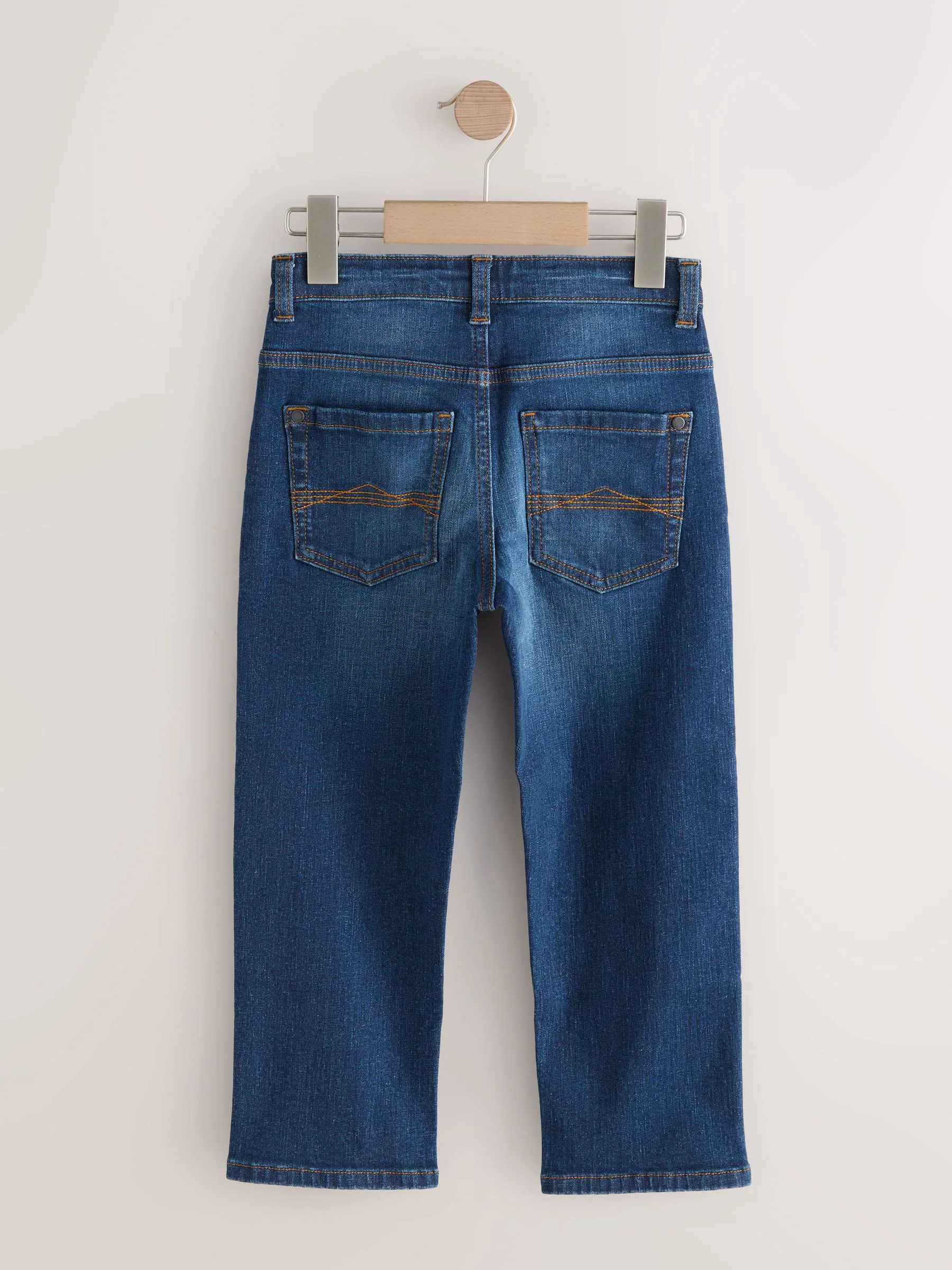 Blauw - Stretchjeans (3-17jr)