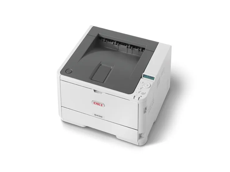 OKI B432dn - Printer - S/H - Duplex - LED - A4/Legal - 1200 x 1200 dpi - op til 40 spm - kapacitet: 350 ark - USB 2.0, Gigabit LAN