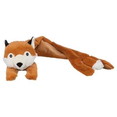 Trixie Hundespielzeug Fuchs aus recyceltem Plüsch