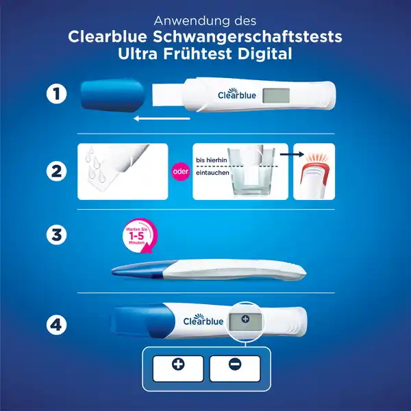Schwangerschaftstest Ultra Frühtest Digital