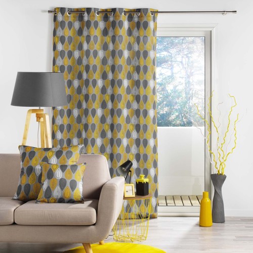 Douceur d intérieur - PALPITO - Jaune/Anthracite