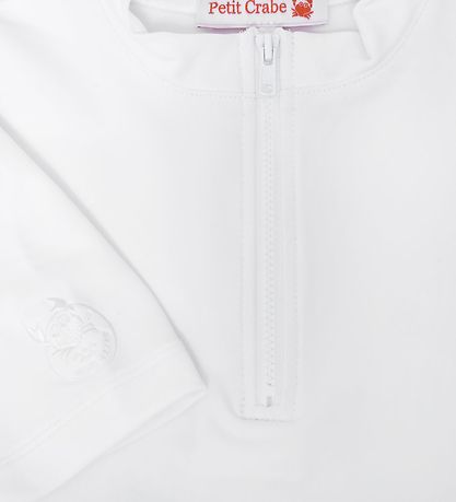 Petit Crabe Badeshirt - Max - UV50+ - Weiß