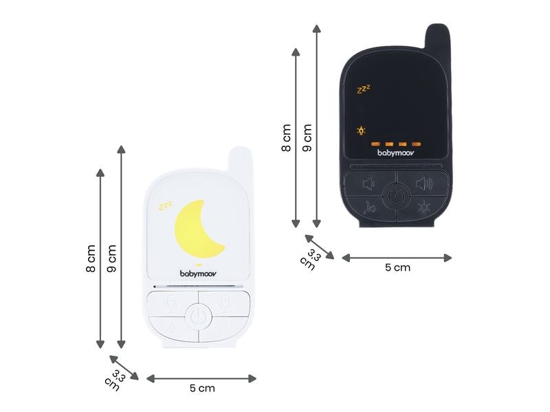 Babymoov Babyphone Handy Care Audio-Babyphone mit einfacher Bedienung