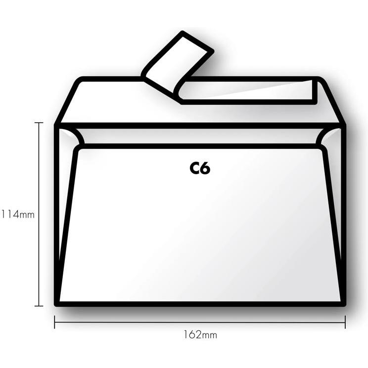 Paquet de 20 enveloppes Pollen C6 114x162 120g/m2 - Vert sauge
