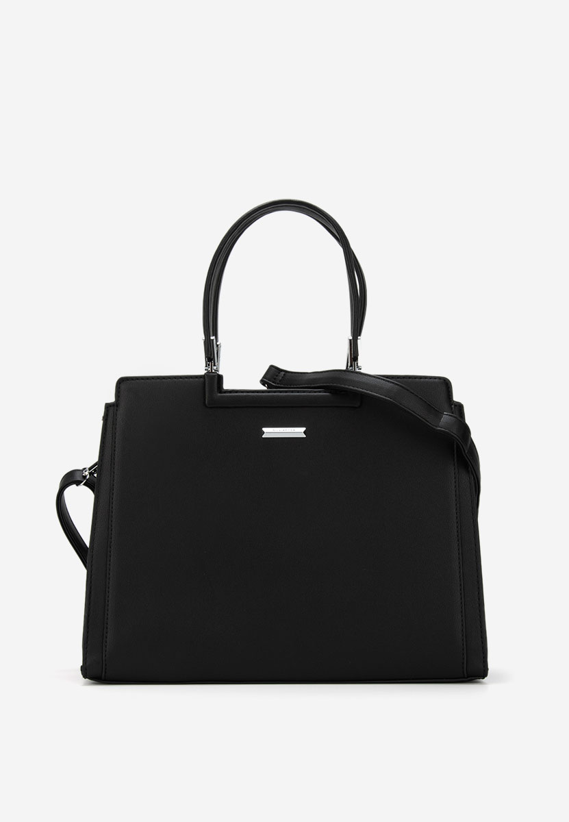 Sac à main noire Silvia Rosa 8166