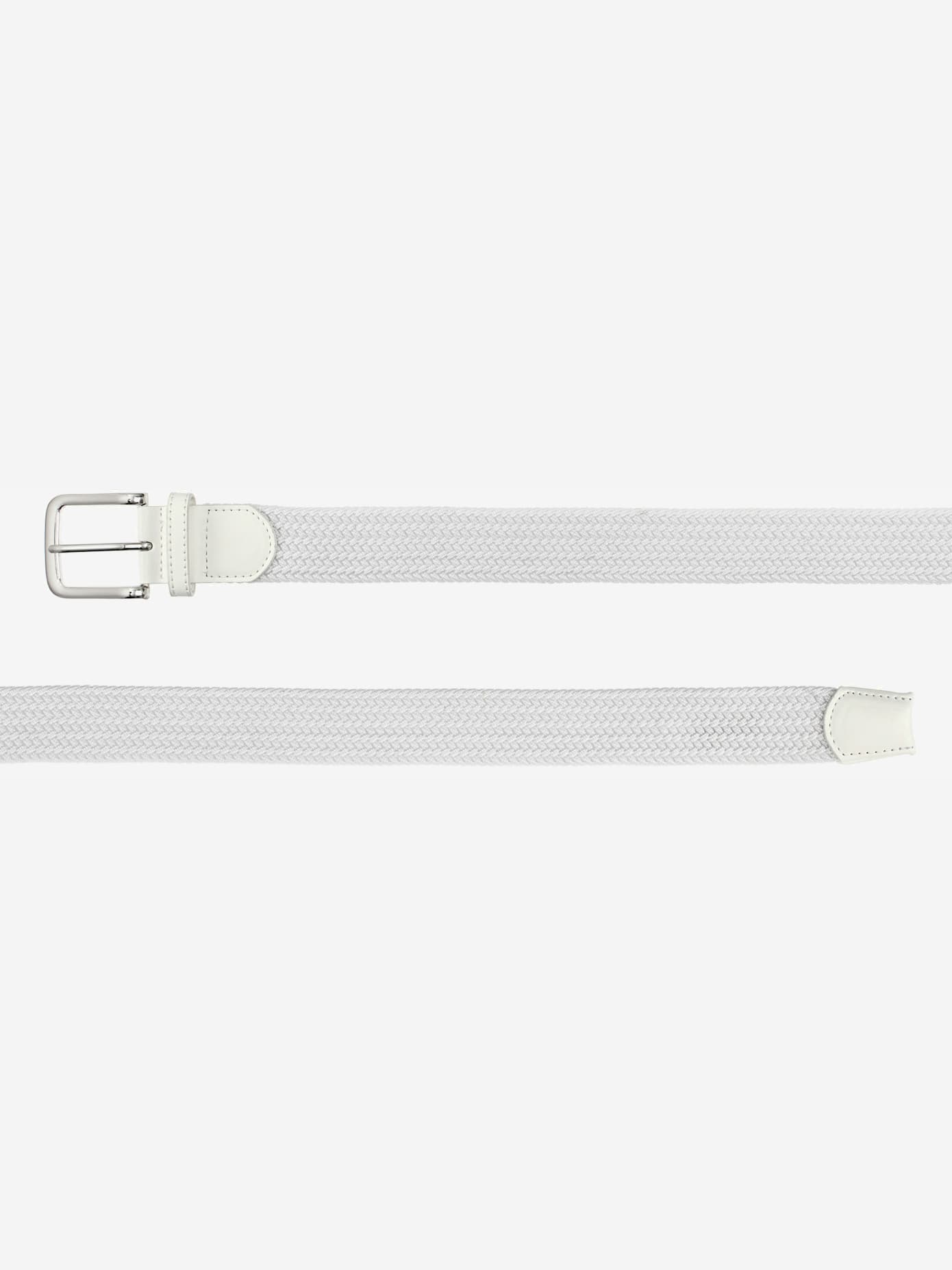 Ceinture hanches ceinture tressée sportive en textile agréable avec application synthétique