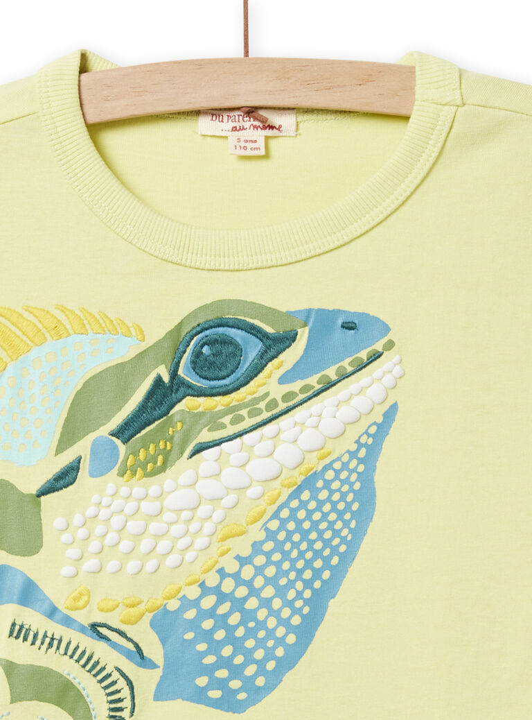 Tee Shirt Manches Courtes Vert