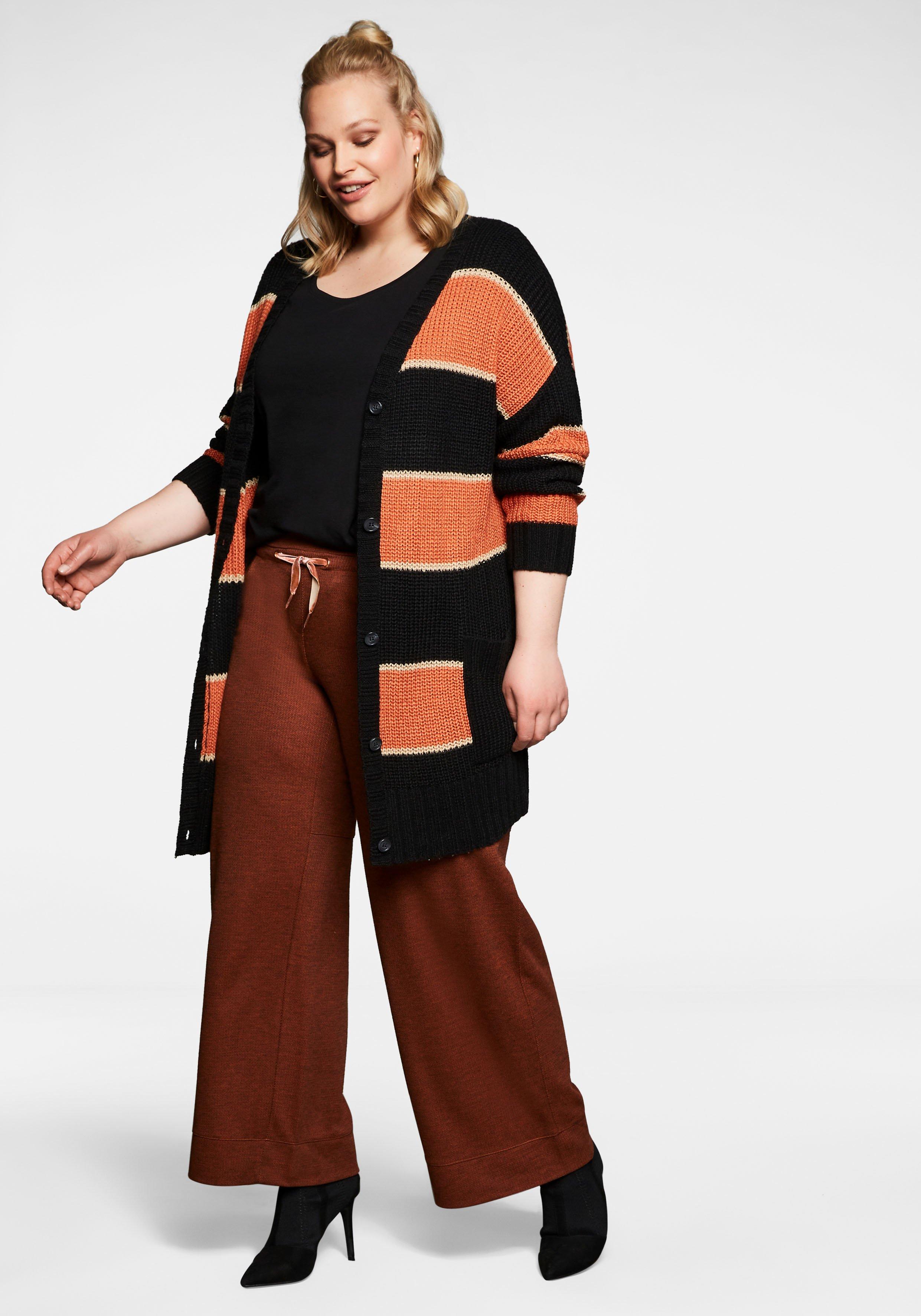 Weite Joggpants mit Cargotaschen aus Samt