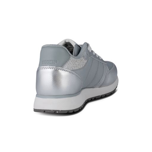 Woden Ronja Metallic Sneakers, Silver, 42