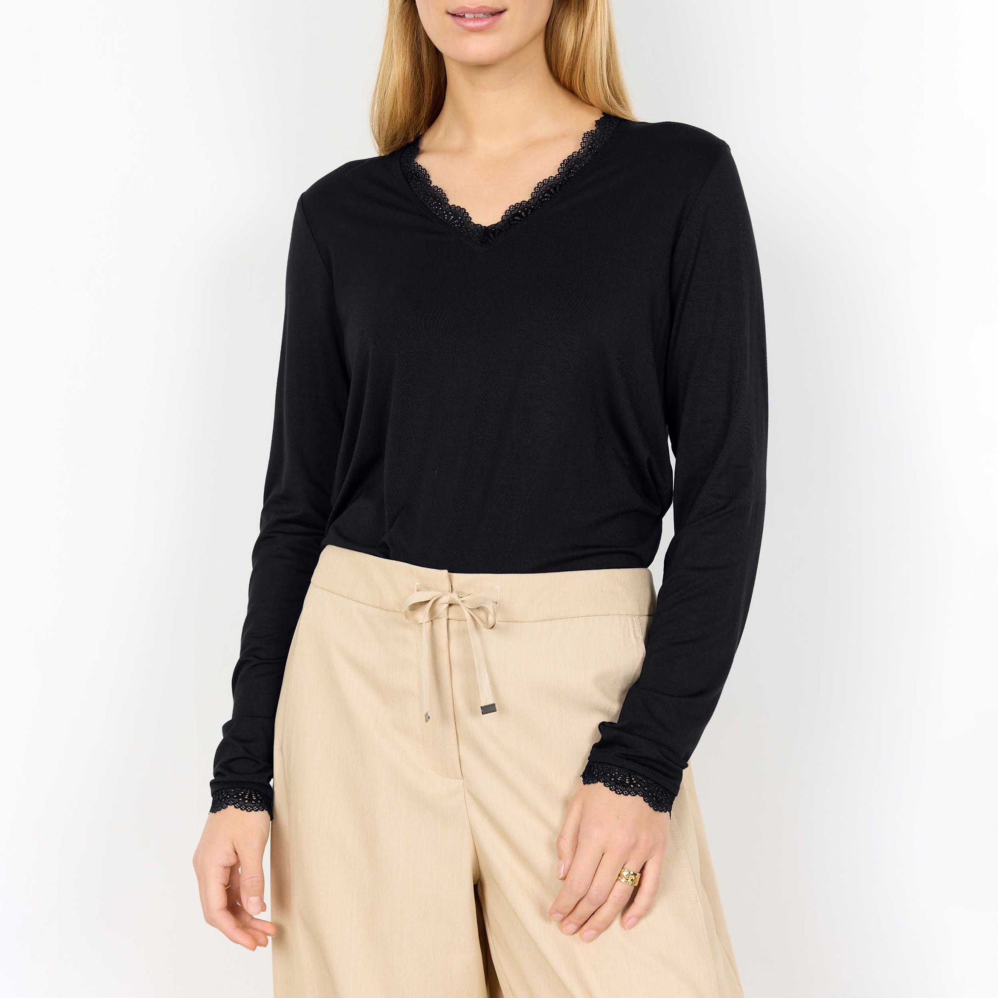 T-shirt Femme noir