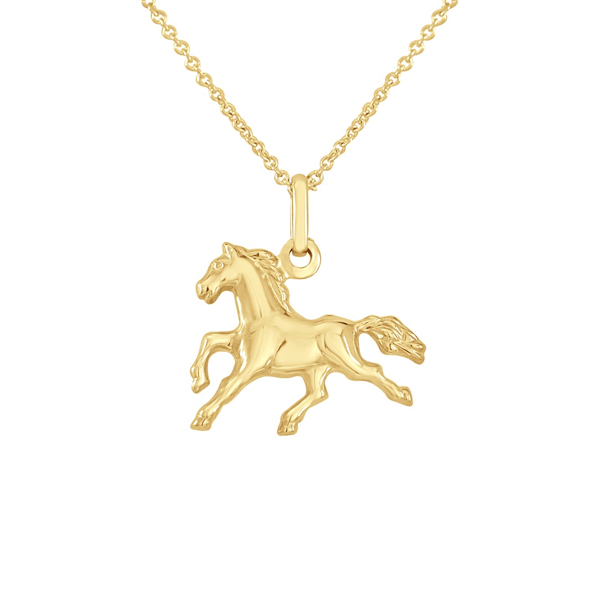Pendentif CHEVAL - Or Jaune