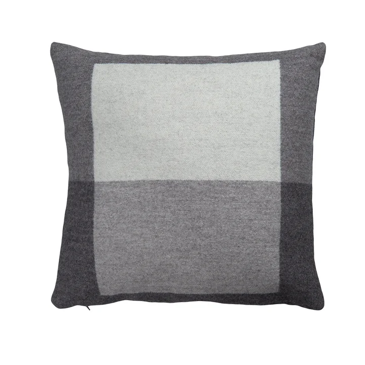 Røros Tweed - Syndin Kissen, 50 x 50 cm, grau meliert \