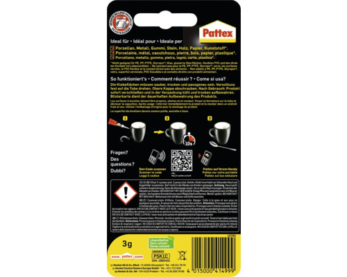Pattex vloeibare superlijm 3 g