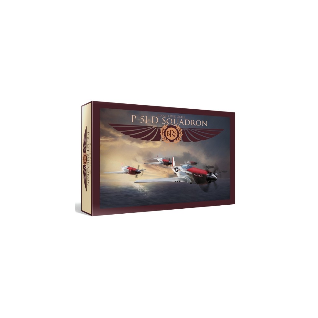 Blood Red Skies: US P-51 Mustang - Squadron, 6 planes