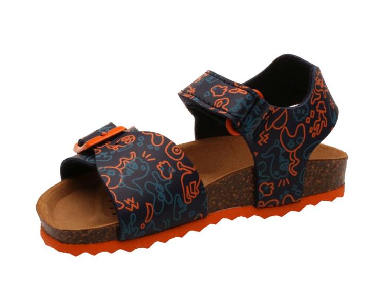 Geox J028LB-0006A navy/orange