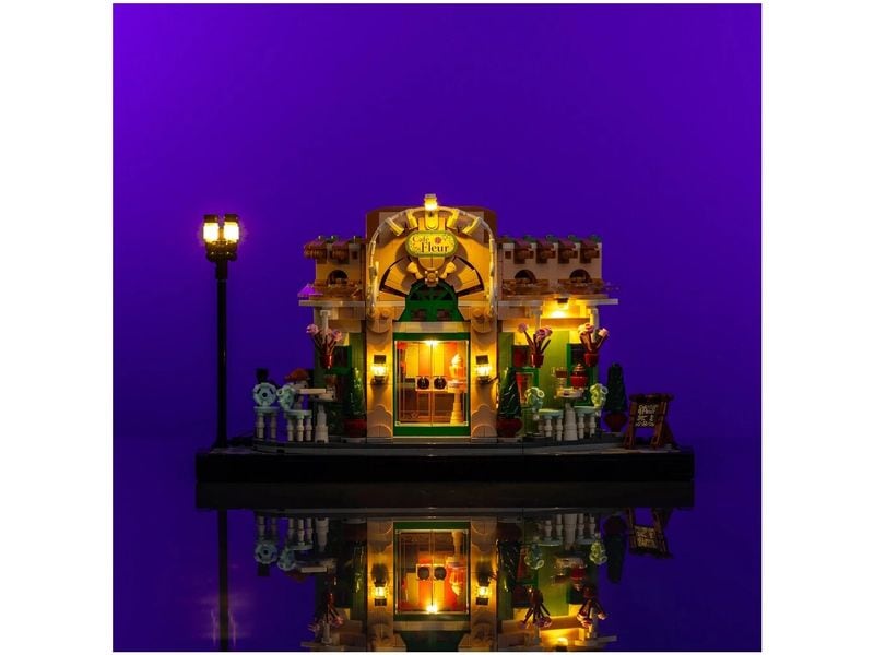 Light My Bricks LED-Licht-Set für LEGO® Café 10362 Beleuchtungs-Kit