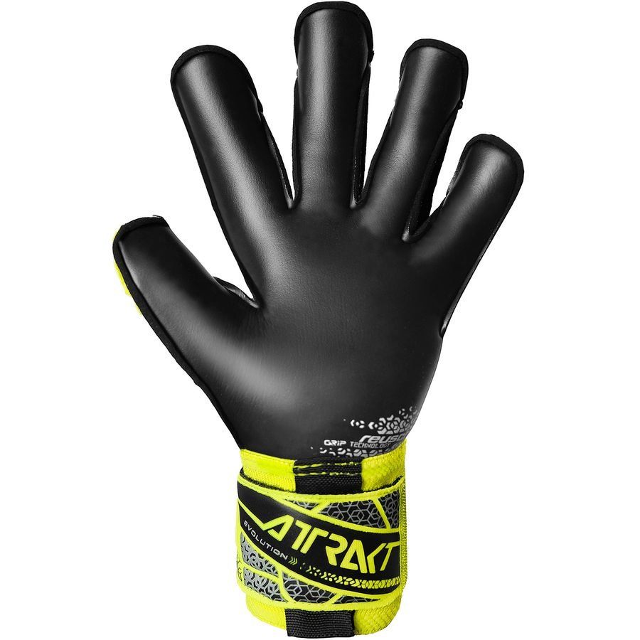 Reusch Gants de Gardien Attrakt Gold X Evolution GK:LAB - Jaune/Argenté/Noir