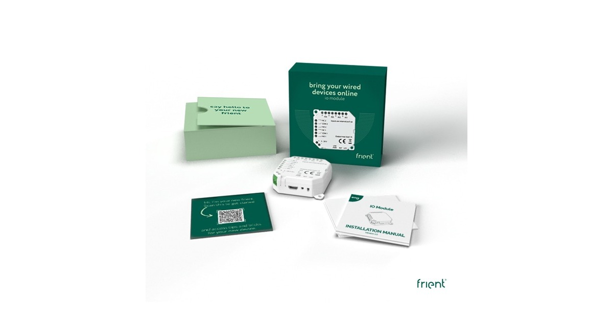 FrientIO Module schakelaar  (Wit, Zigbee 3.0)