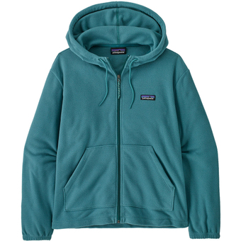 Patagonia Micro D Fleece Zip Hoodie Wetland Blue Damen