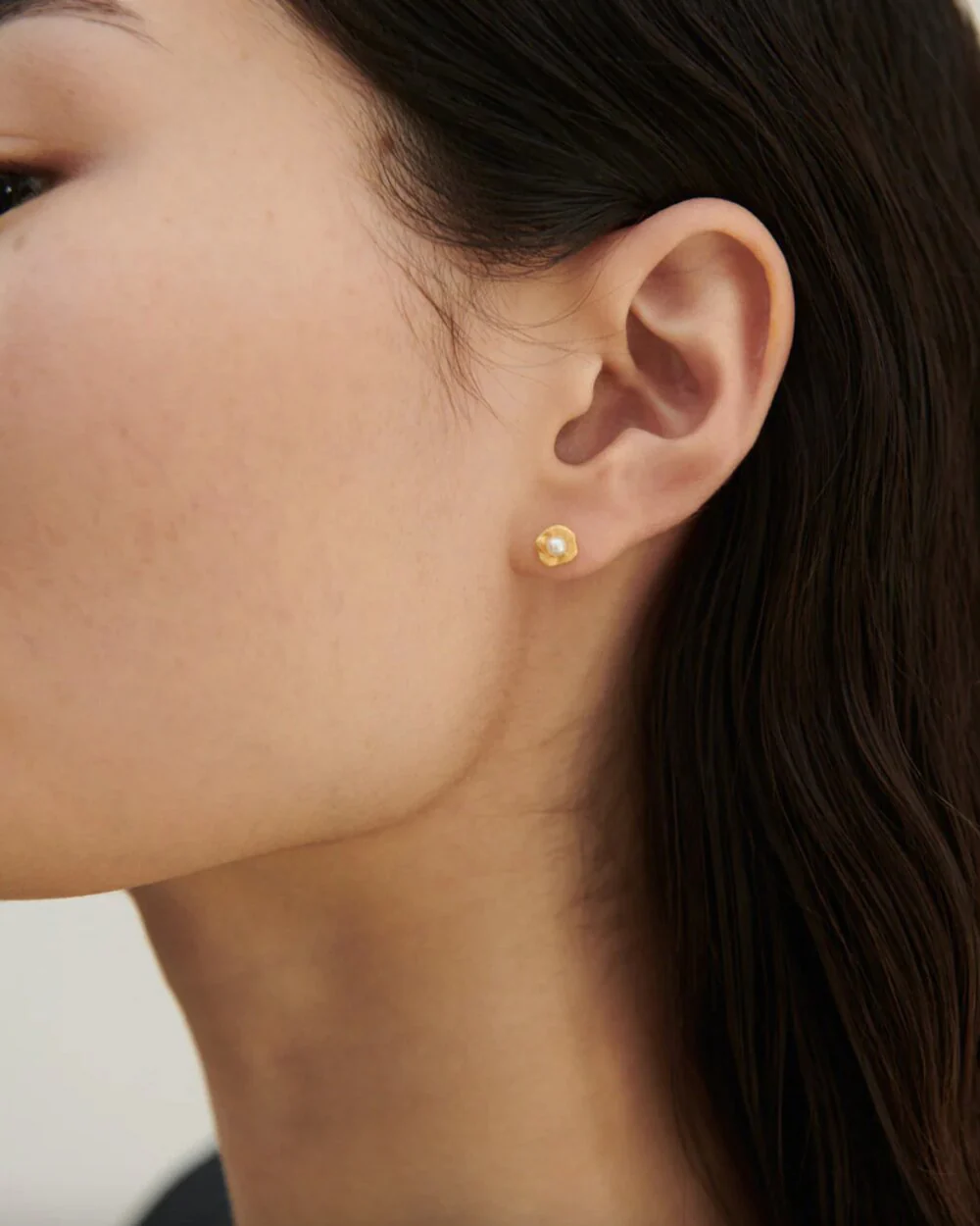 Sorelle Jewellery  Island ørestik - forgyldt