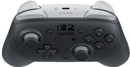 Nintendo - Switch 2 Pro Controller - Gamecontroller - Zwart - Inclusief USB-oplaadkabel