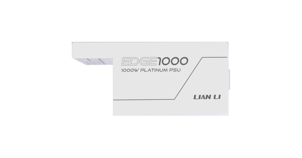 Lian LiEDGE1000 modulaire 1000 watt voeding   (Wit, 1x 12V-2x6, 3x PCIe, 4x USB-header)