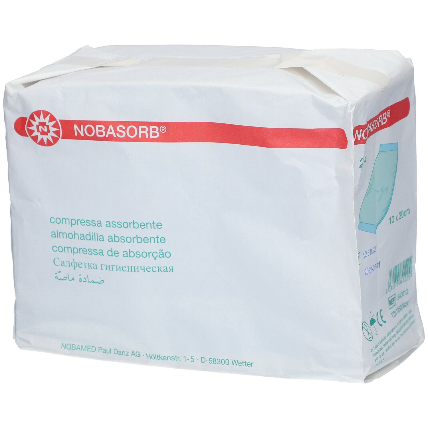 NOBASORB® Saugkompressen 10 cm x 20 cm