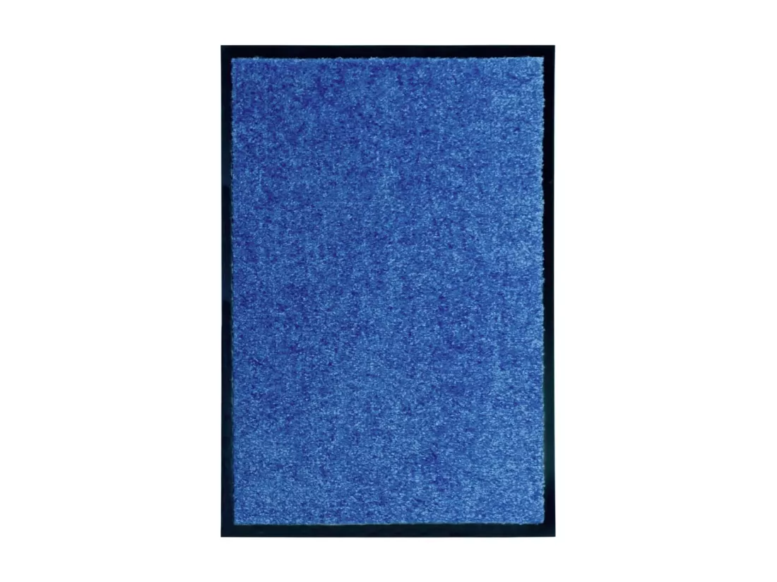 Paillasson lavable Bleu 40x60 cm