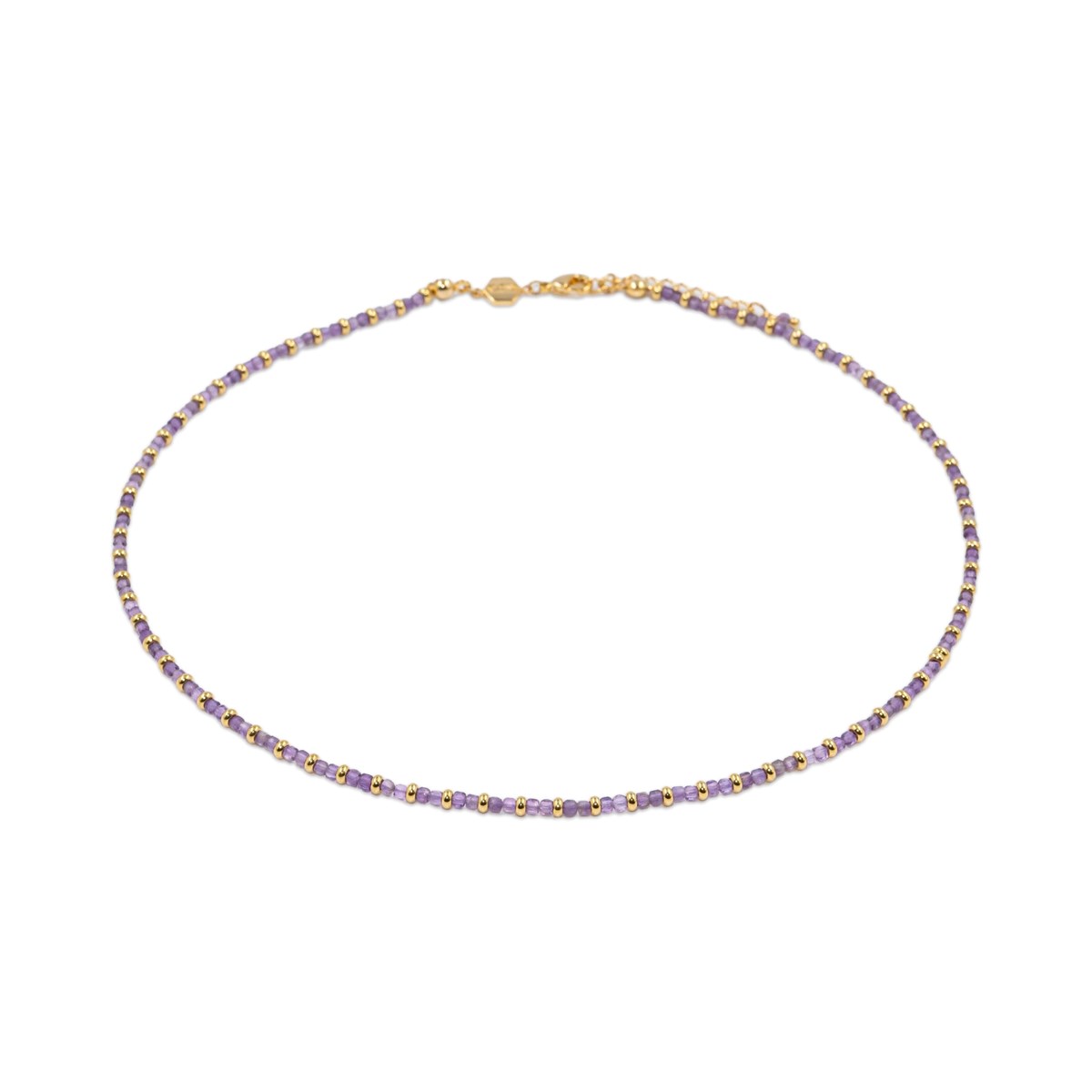 Collier Karia en pierres Améthyste