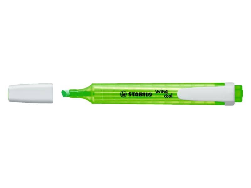 STABILO Textmarker Swing Cool Grün, 1 Stück Stabilo Swing Cool