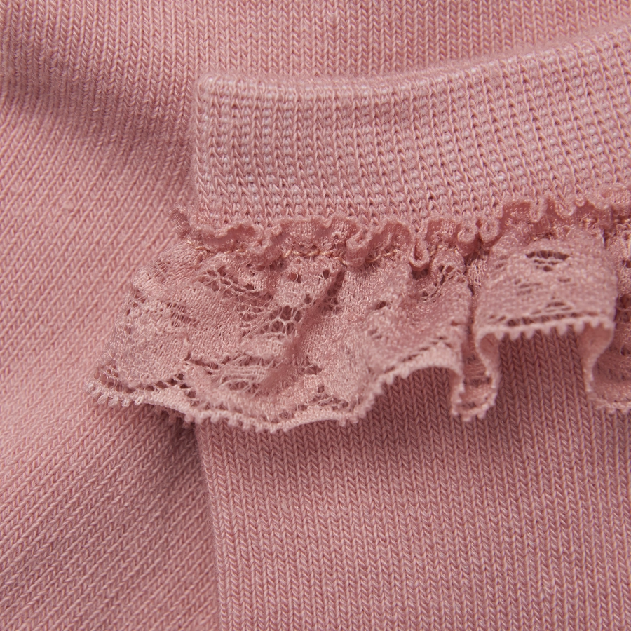 Minymo Babysocken Ash Rose