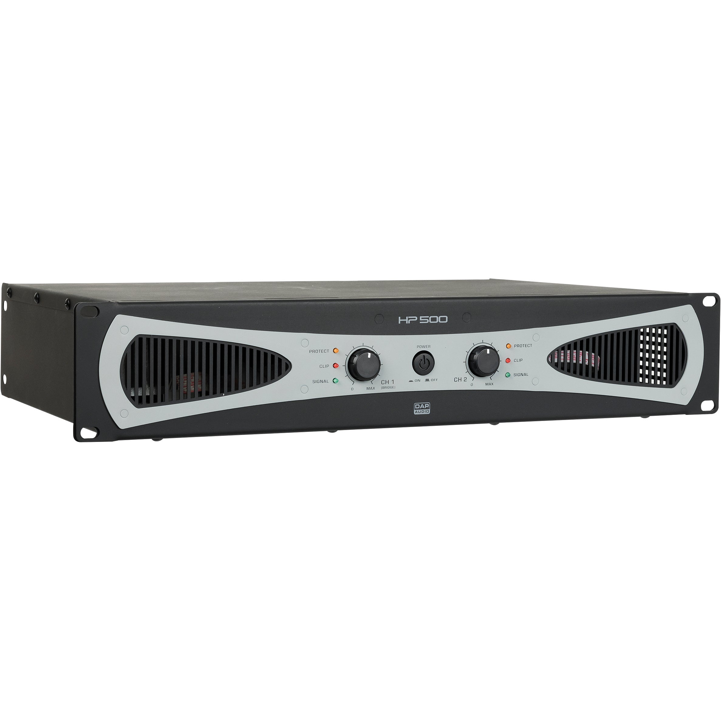 DAP HP-500 klasse AB versterker 2x 200W @ 4 Ohm