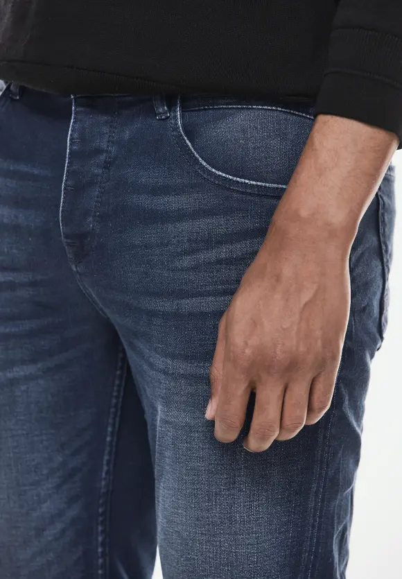 Regular Fit Jeans - dark blue wash