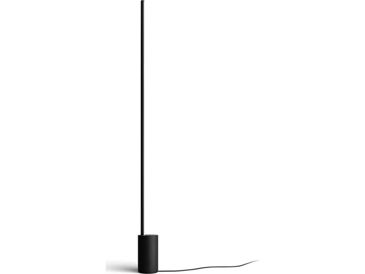 Philips Hue White and Color Ambiance Gradient Signe - Gulvlampe - LED - 29 W - 16 millioner farver/varmt til køligt hvidt lys - 2000-6500 K - sort