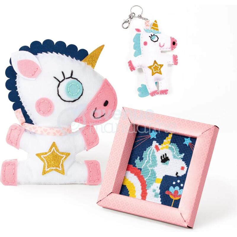 Coffret créatif, Multi Activity, Licornes - Multicolore