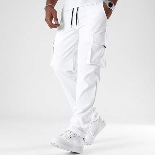 Pantalon Cargo 0397 Blanc