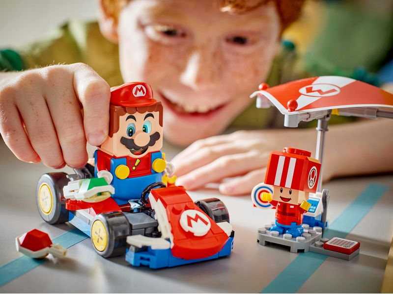 LEGO® Super Mario Mario Kart – Standard-Kart 72032 Kreatives Spielset