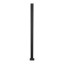 Midtstolpe for glassgjerde 108,5 cm