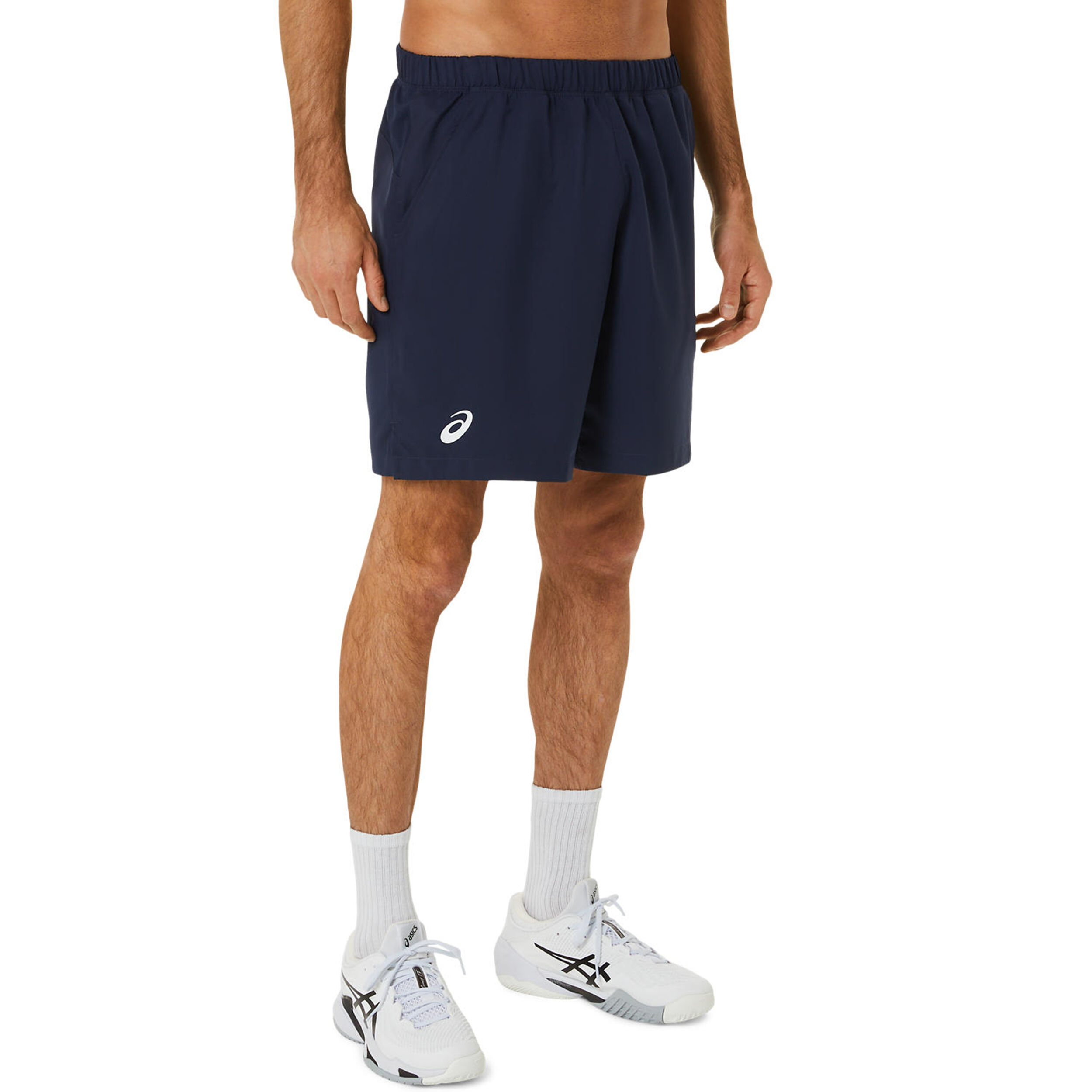 ASICS Court 9in Shorts Hommes - Bleu Foncé