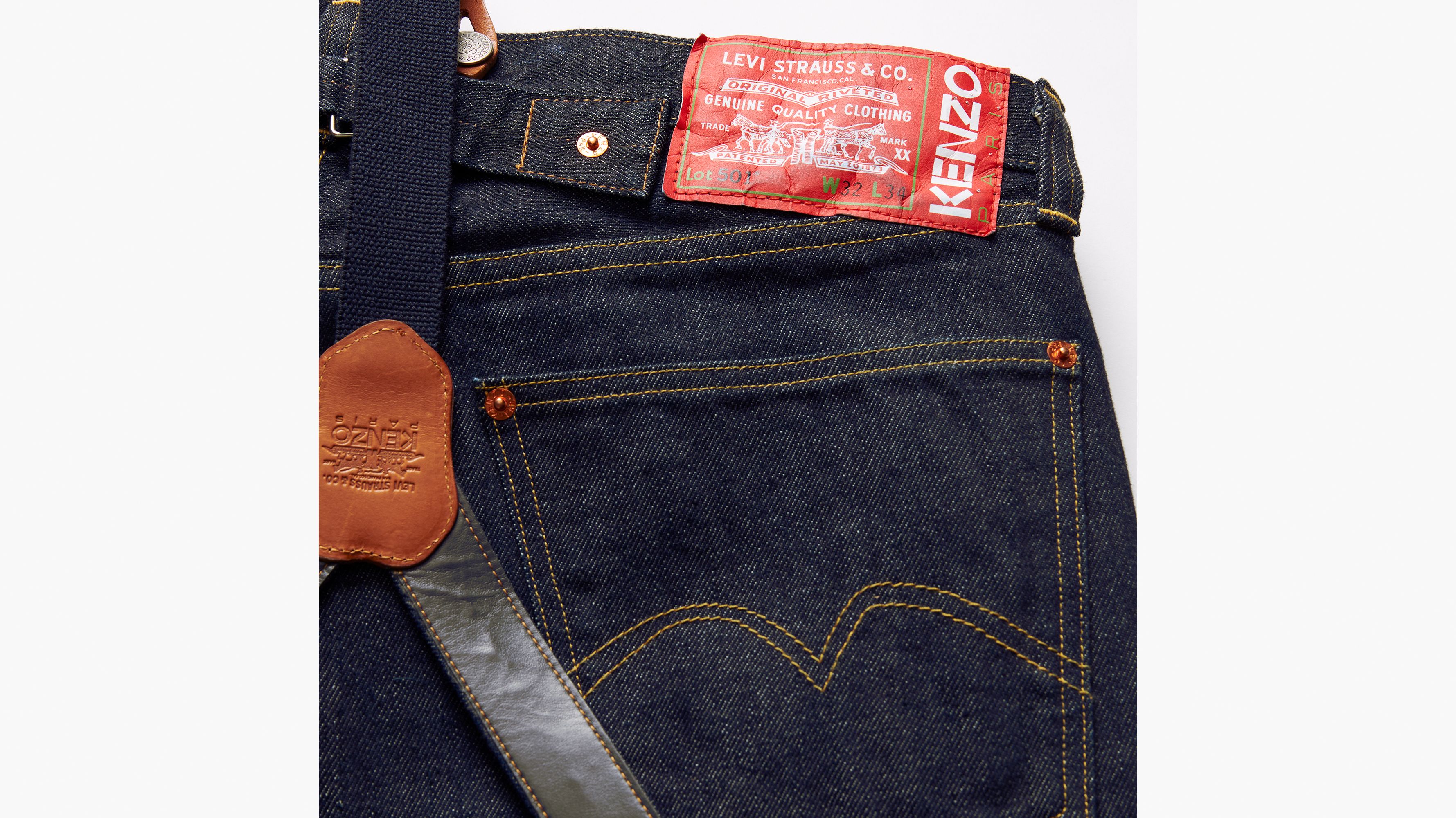 Levi's® x KENZO 1933 501® Jeans - Indigo Rinse - Bleu