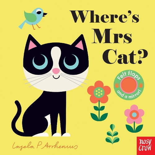 Where's Mrs Cat - Felt Flaps (Board book)