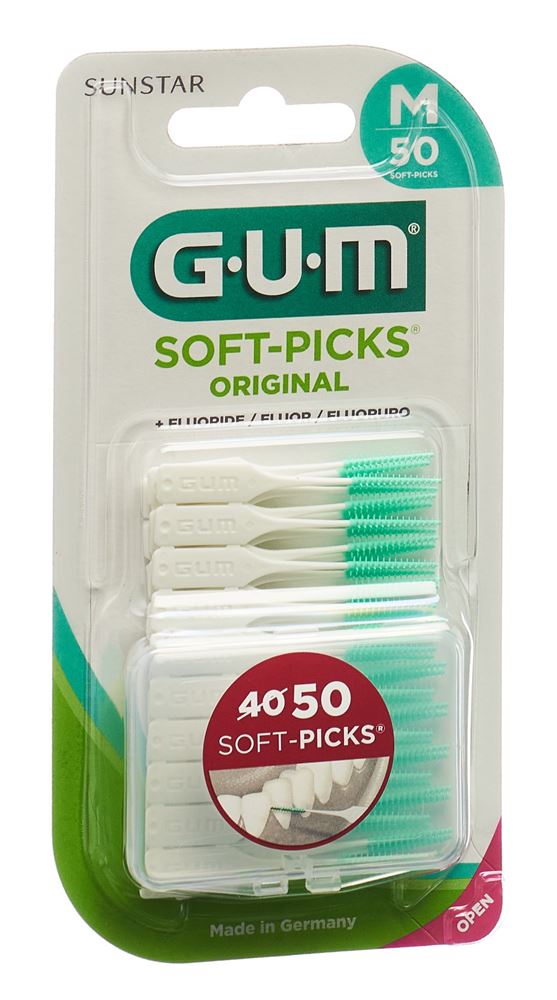 GUM Soft-Picks Original<br>50 Stück, Medium