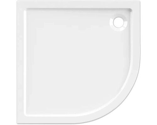 form&style kwartronde douchebak HAWAII 90 x 90 x 14 cm glanzend wit 6072060