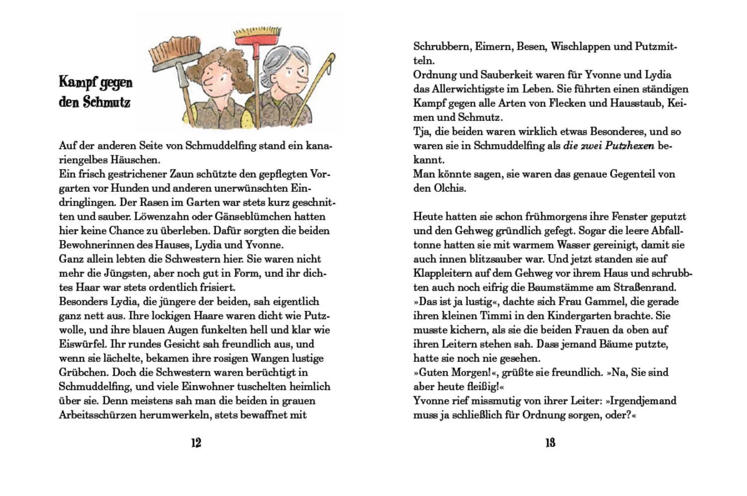 Die Olchis und das Schrumpfpulver / Die Olchis-Kinderroman Bd.11