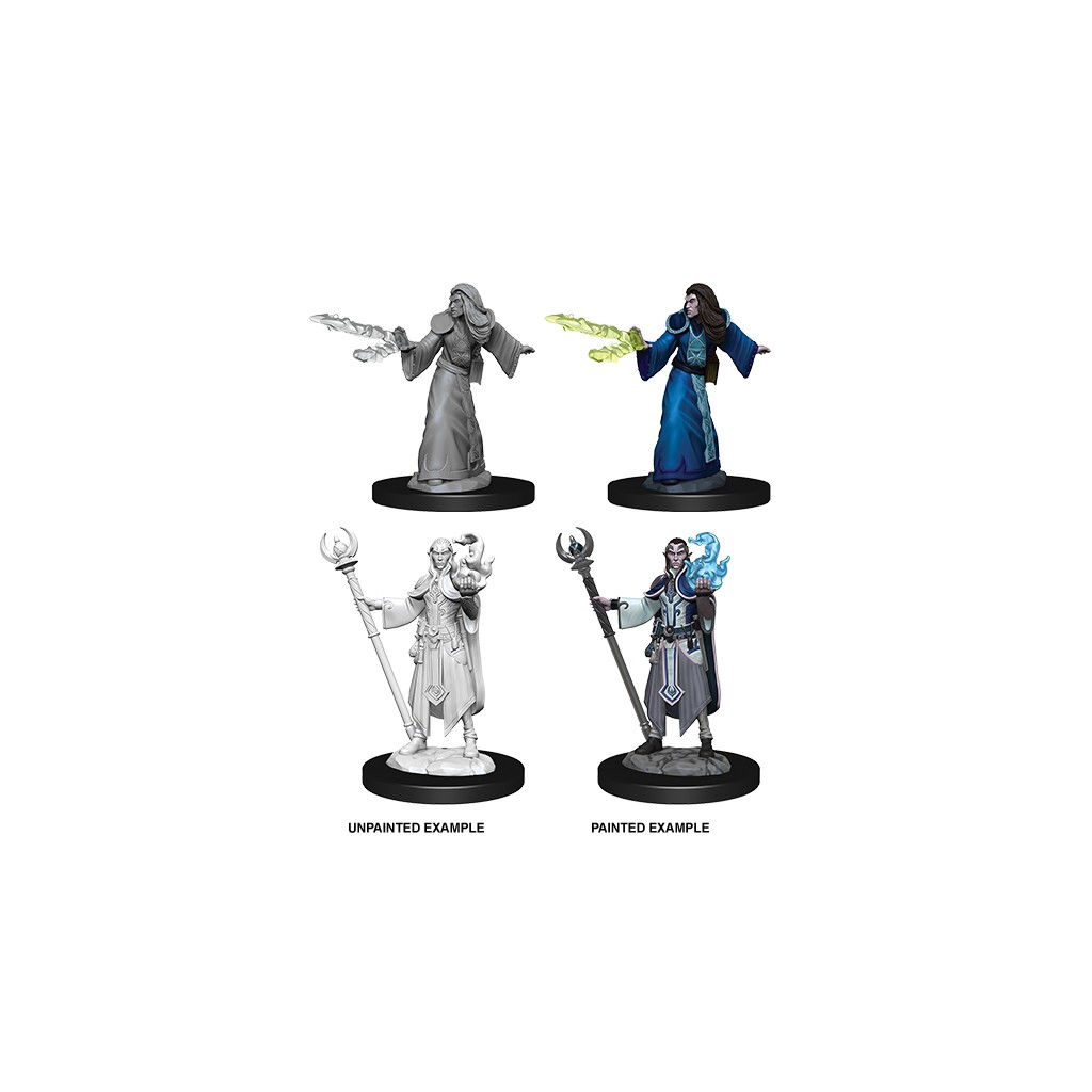 D&D Nolzur's Marvelous Unpainted Miniatures: Male Elf Wizard