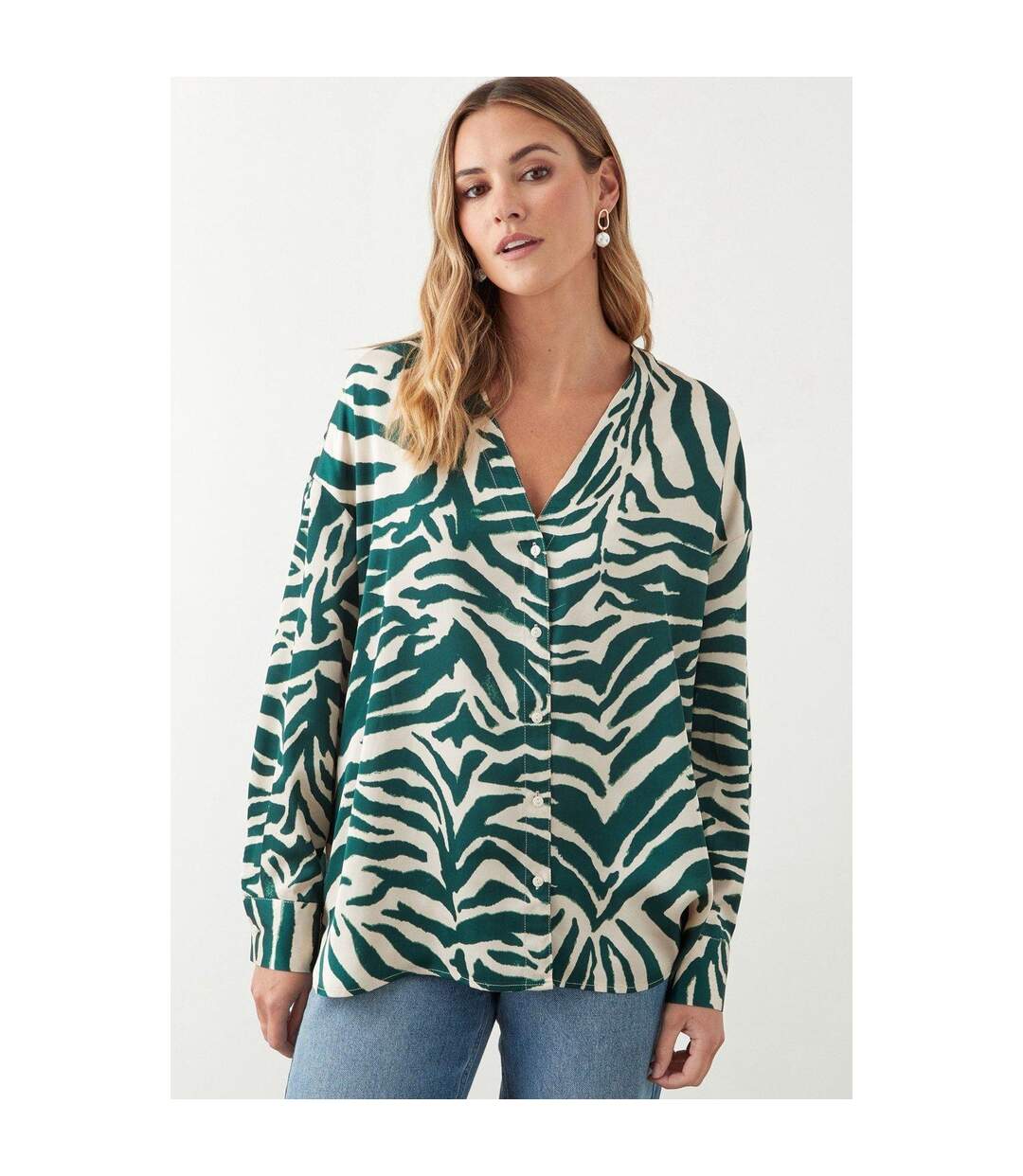 Dorothy Perkins - Chemisier - Femme (Vert) - UTDP1107