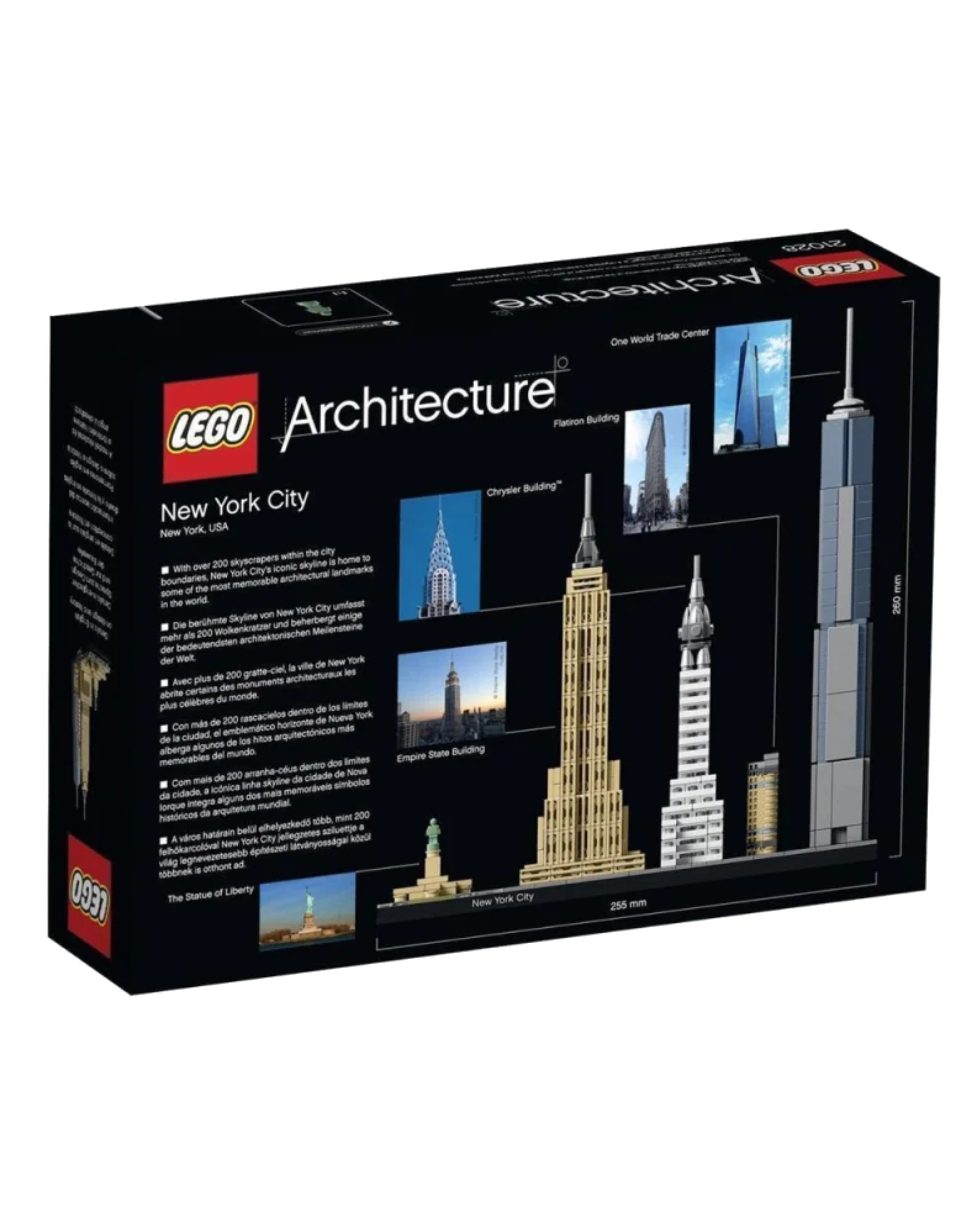 LEGO® Architecture 21028 New York City, 598 Teile